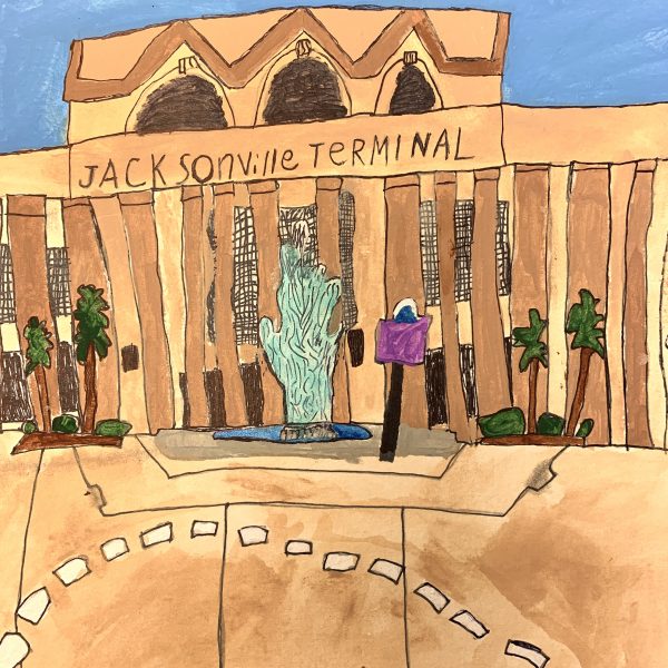 Jacksonville Landmarks Tile Art - Prime Osborn