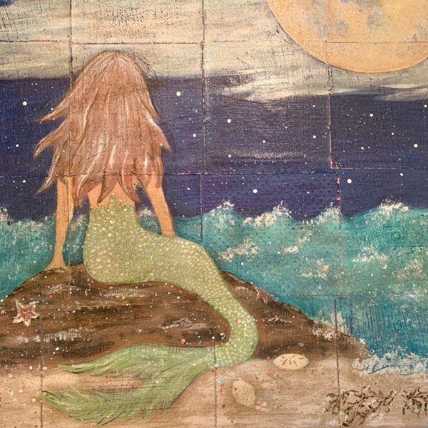 Sea Life Tile Art - Mermaid