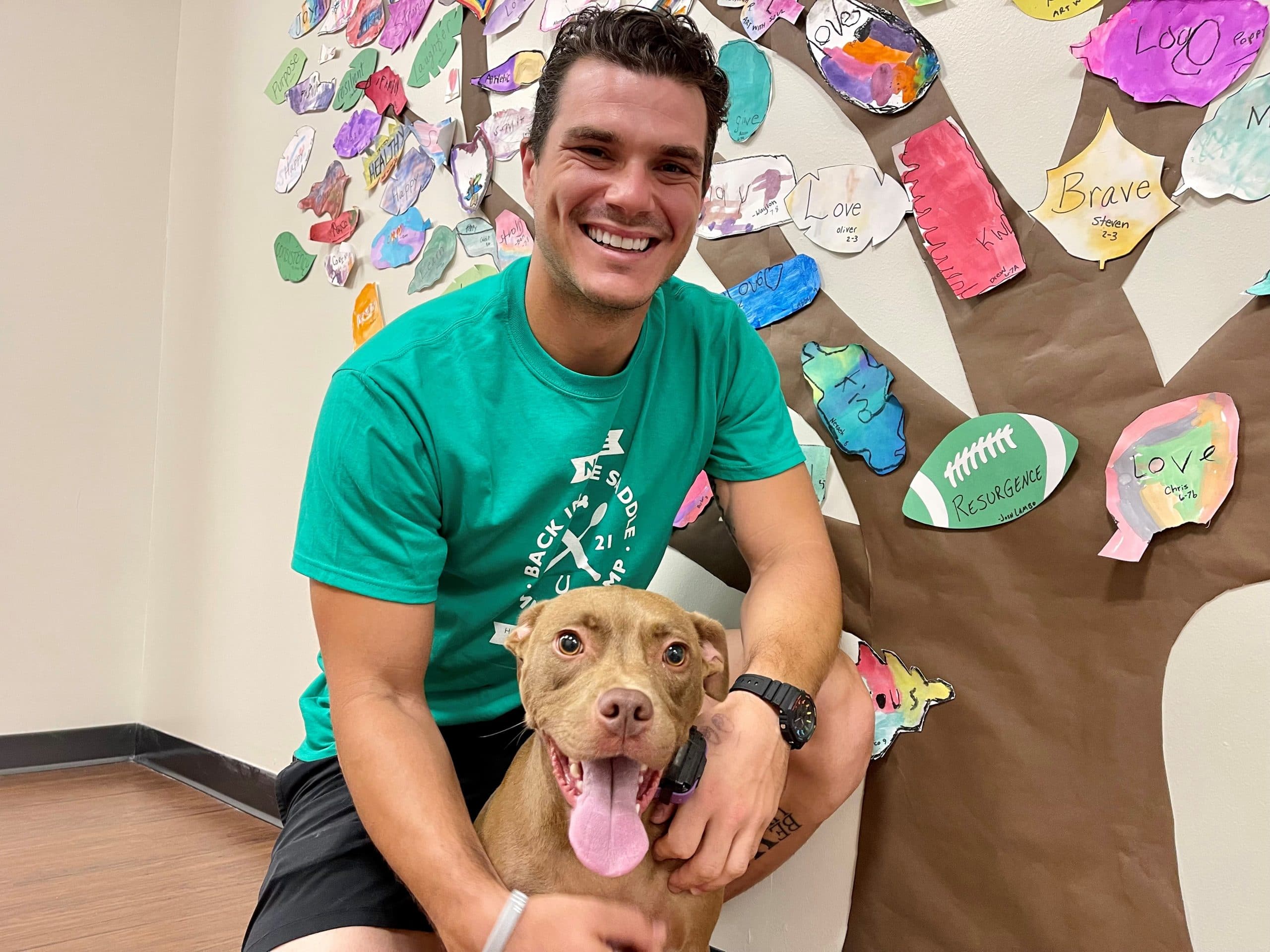 Josh Lambo Returns to NFSSE - North Florida School of Special Education